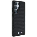 BMW Leather Carbon MagSafe Black Samsung Galaxy S25 Ultra Tok
