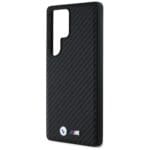 BMW Leather Carbon MagSafe Black Samsung Galaxy S25 Ultra Tok