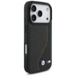BMW M Carbon Line & Logo MagSafe Red iPhone 17 Pro Tok