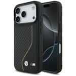 BMW M Carbon Line & Logo MagSafe Yellow iPhone 17 Pro Tok