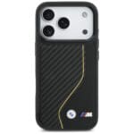 BMW M Carbon Line & Logo MagSafe Yellow iPhone 17 Pro Tok