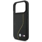 BMW M Carbon Line & Logo MagSafe Yellow iPhone 17 Pro Tok
