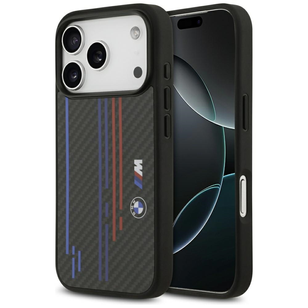 BMW M Kevlar Lines & Logo MagSafe Black iPhone 17 Pro Tok