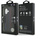 BMW M Kevlar Lines & Logo MagSafe Black iPhone 17 Tok