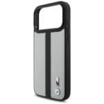 BMW M Perforated Stripe Logo MagSafe Gray iPhone 17 Pro Max Tok