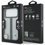 BMW M Perforated Stripe Logo MagSafe Gray iPhone 17 Pro Max Tok