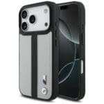 BMW M Perforated Stripe Logo MagSafe Gray iPhone 17 Pro Tok