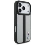 BMW M Perforated Stripe Logo MagSafe Gray iPhone 17 Pro Tok