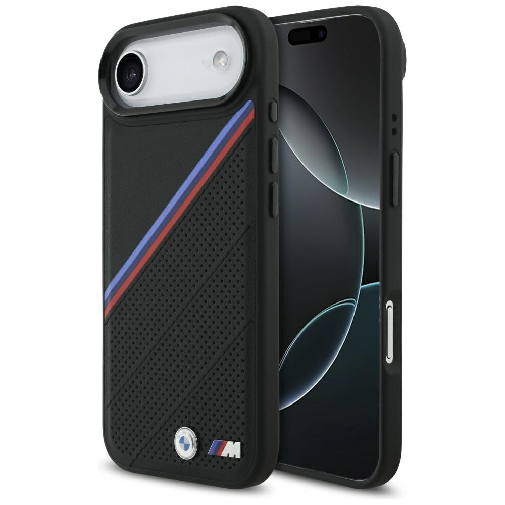 BMW M Tricolor Metal Logo MagSafe Black iPhone 17 Air Tok