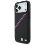 BMW M Tricolor Metal Logo MagSafe Black iPhone 17 Pro Max Tok