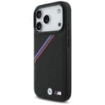 BMW M Tricolor Metal Logo MagSafe Black iPhone 17 Pro Tok