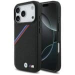BMW M Tricolor Metal Logo MagSafe Black iPhone 17 Pro Tok