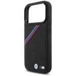 BMW M Tricolor Metal Logo MagSafe Black iPhone 17 Pro Tok