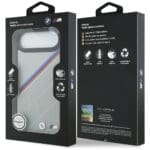 BMW M Tricolor Metal Logo MagSafe Gray iPhone 17 Air Tok