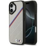 BMW M Tricolor Metal Logo MagSafe Gray iPhone 17 Tok