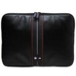 BMW Sleeve BMCS16COMSCAKR 16" Black Carbon Red Stripes
