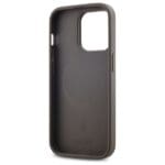 DKNY DKHMP14LPCPVSLE Beige Hardcase Leather Checkered Mono Pattern MagSafe iPhone 14 Pro Tok