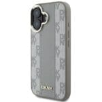DKNY DKHMP16SPCPVSLE Beige Hardcase Checkered Pattern MagSafe iPhone 16 Tok