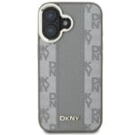 DKNY DKHMP16SPCPVSLE Beige Hardcase Checkered Pattern MagSafe iPhone 16 Tok