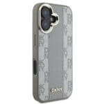 DKNY DKHMP16SPCPVSLE Beige Hardcase Checkered Pattern MagSafe iPhone 16 Tok