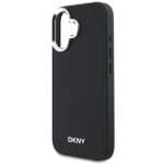 DKNY DKHMP16SPSCMCLK Black Hardcase Plain Silver Logo MagSafe iPhone 16 Tok