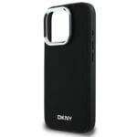 DKNY DKHMP16XPSCMCLK Black Hardcase Plain Silver Logo MagSafe iPhone 16 Pro Max Tok
