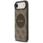 Guess 4G Circle Classic Logo MagSafe Brown iPhone 17 Air Tok