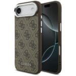 Guess 4G Classic Logo MagSafe Brown iPhone 17 Air Tok