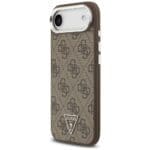 Guess 4G Triangle Logo MagSafe Brown iPhone 17 Air Tok