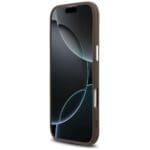 Guess 4G Triangle Logo MagSafe Brown iPhone 17 Air Tok