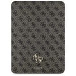 Guess GUFC13RM24PS4SGW iPad Air 13" 2024 Brown Magnetic 4G Big Logo
