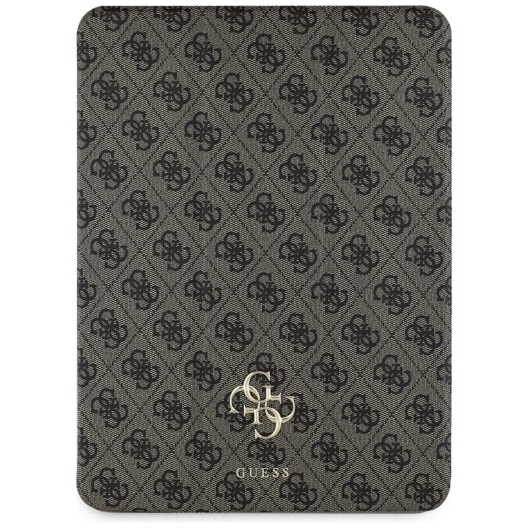 Guess GUFC13RM24PS4SGW iPad Air 13" 2024 Brown Magnetic 4G Big Logo