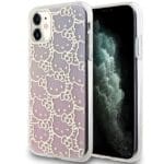 Hello Kitty HKHCN61HCHPEP Pink Hardcase IML Gradient Electrop Crowded Kitty Head iPhone 11/XR Tok