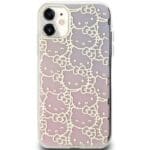 Hello Kitty HKHCN61HCHPEP Pink Hardcase IML Gradient Electrop Crowded Kitty Head iPhone 11/XR Tok