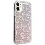 Hello Kitty HKHCN61HCHPEP Pink Hardcase IML Gradient Electrop Crowded Kitty Head iPhone 11/XR Tok