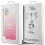 Hello Kitty HKHCN61HDGKEP Pink Hardcase IML Gradient Electrop Kitty Head iPhone 11/XR Tok
