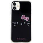 Hello Kitty HKHCN61HKHLK Black Hardcase IML Kitty Face iPhone 11/XR Tok