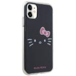 Hello Kitty HKHCN61HKHLK Black Hardcase IML Kitty Face iPhone 11/XR Tok