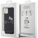 Hello Kitty HKHCN61HKHLK Black Hardcase IML Kitty Face iPhone 11/XR Tok