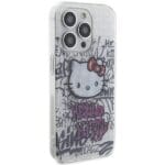 Hello Kitty HKHCP13LHDGPHT White Hardcase IML Kitty On Bricks Graffiti iPhone 13/13 Pro Tok