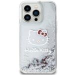 Hello Kitty HKHCP13XLIKHET Silver Hardcase Liquid Glitter Charms Kitty iPhone 13 Pro Max Tok