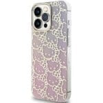 Hello Kitty HKHCP14LHCHPEP Pink Hardcase IML Gradient Electrop Crowded Kitty Head iPhone 14 Pro Tok
