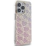Hello Kitty HKHCP14LHCHPEP Pink Hardcase IML Gradient Electrop Crowded Kitty Head iPhone 14 Pro Tok