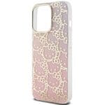 Hello Kitty HKHCP14LHCHPEP Pink Hardcase IML Gradient Electrop Crowded Kitty Head iPhone 14 Pro Tok