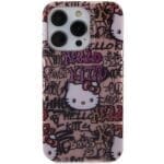 Hello Kitty HKHCP14LHDGPTP Pink Hardcase IML Tags Graffiti iPhone 14 Pro Tok