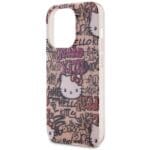 Hello Kitty HKHCP14LHDGPTP Pink Hardcase IML Tags Graffiti iPhone 14 Pro Tok