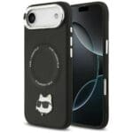 Karl Lagerfeld Choupette Pin MagSafe Black iPhone 17 Air Tok