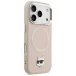 Karl Lagerfeld Choupette Pin MagSafe Pink iPhone 17 Pro Max Tok