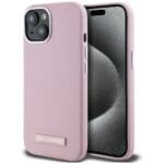 Karl Lagerfeld FW Metal Plate MagSafe Pink iPhone 15 Tok