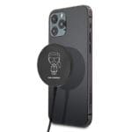Karl Lagerfeld Induction Charger KLCBMSIKBK 15W MagSafe